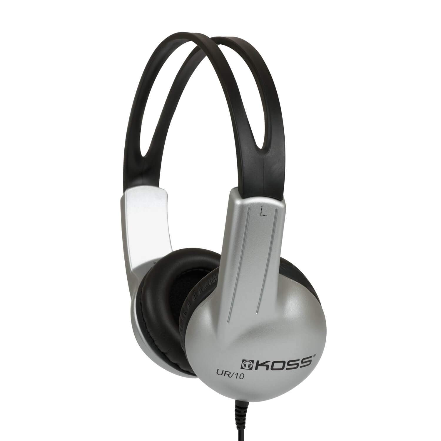 KOSS Hörlur UR10 On-Ear Silver | Elektronik - Ljud & Bild - Hörlurar & Headset - On-ear | Pryloteket