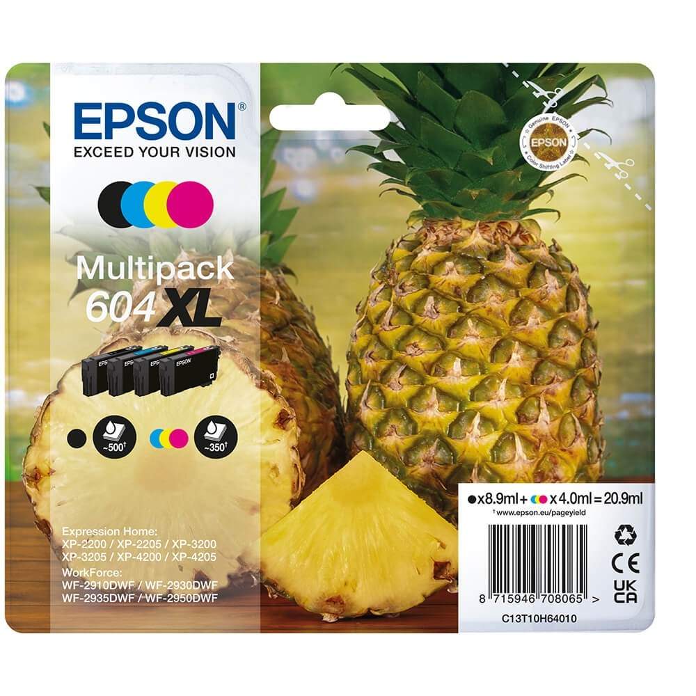 EPSON Ink C13T10H64010 604XL Multipack Ananas