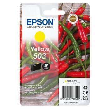 EPSON Blæk C13T09Q44010 503 Gul Chili