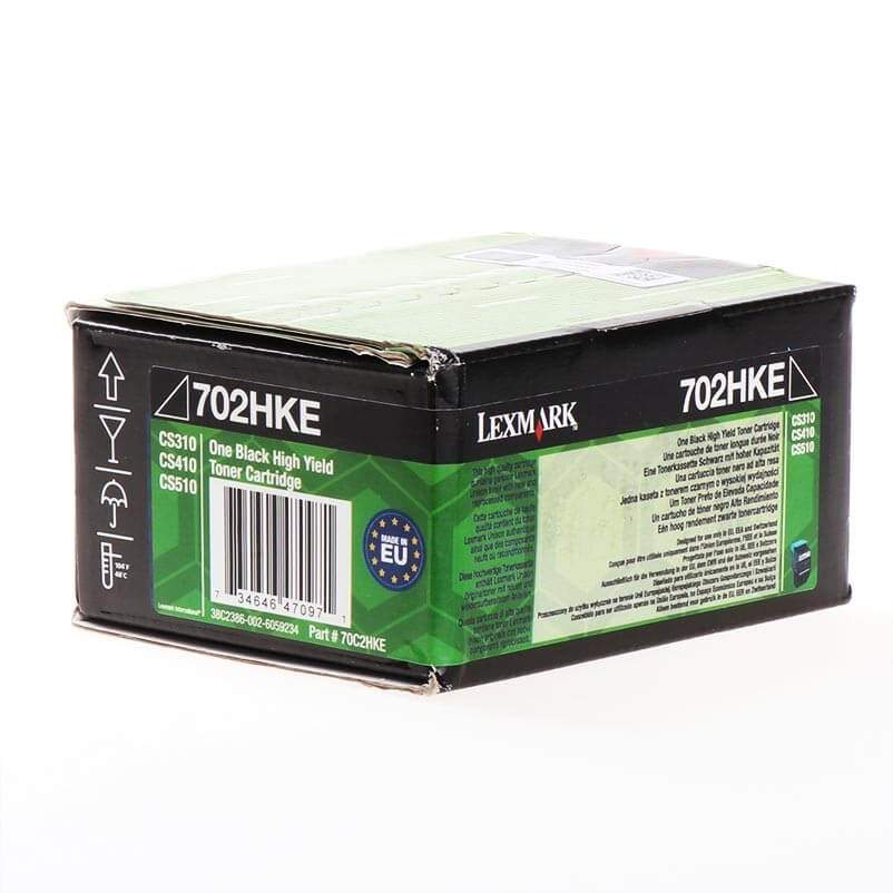 LEXMARK Toner 70C2HKE 702 Sort Corporate Return