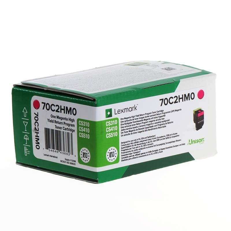 LEXMARK Toner 70C2HM0 702 Magenta High Yield Return