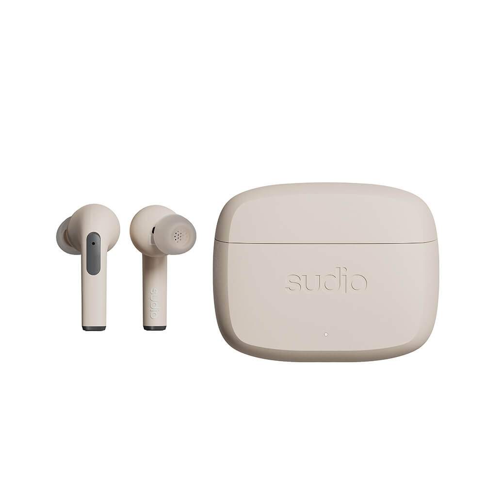 SUDIO Hovedtelefon In-Ear N2 Pro True Wireless ANC Sand