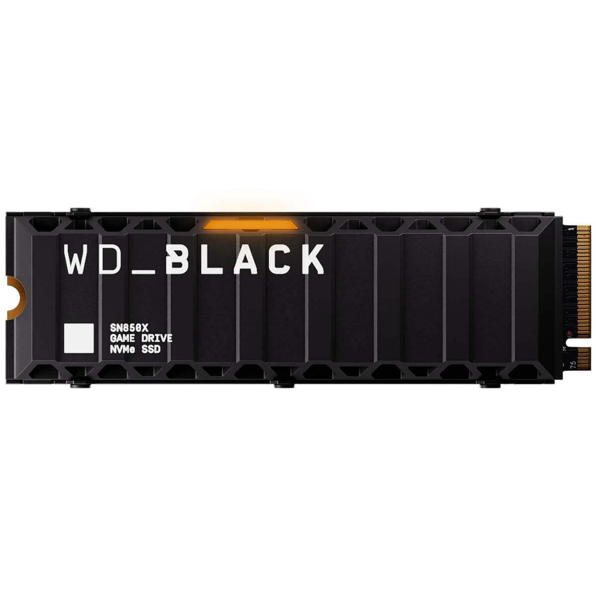 WD Black SN850X PCIe SSD Gen 4 Gaming 1 Tt jäähdytyslevy