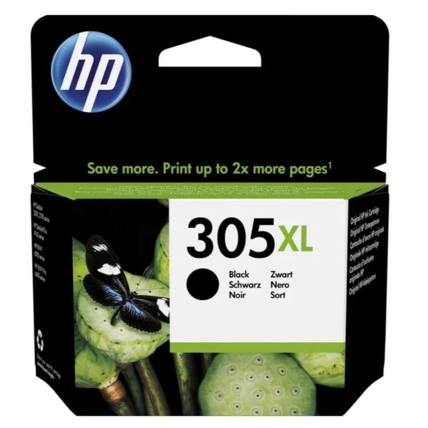 HP Ink 3YM62AE 305XL Sort
