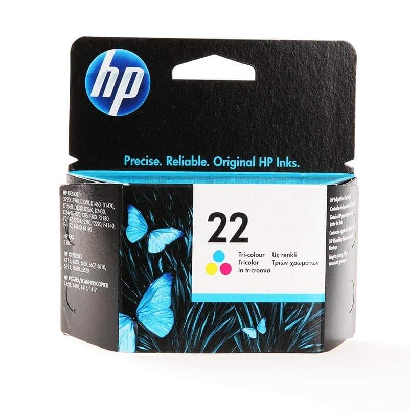 HP Ink C9352AE 22 trefarvet