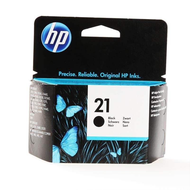 HP Ink C9351AE 21 Sort