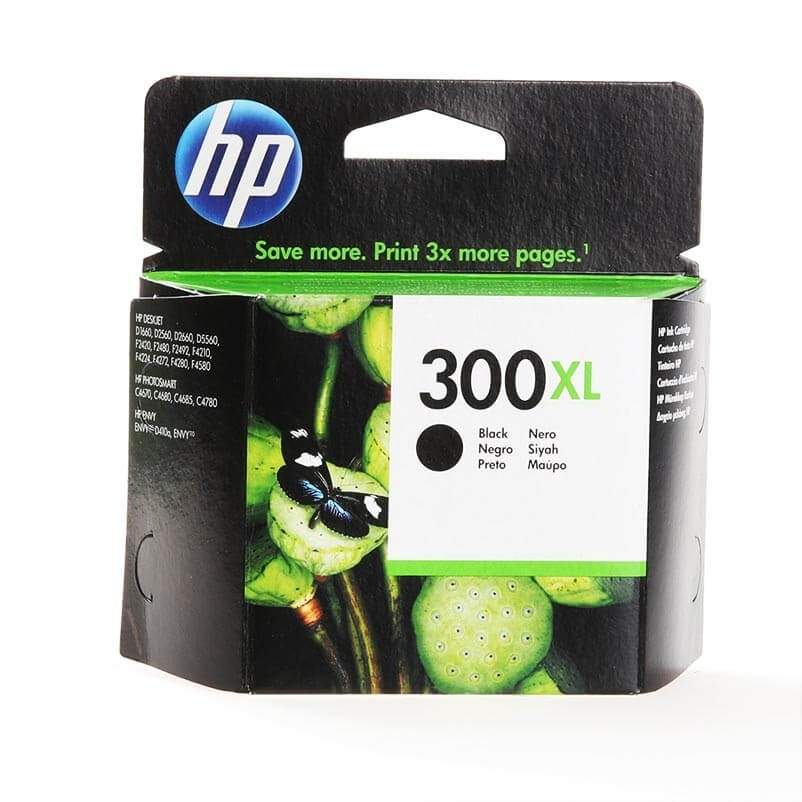 HP Ink CC641EE 300XL Sort