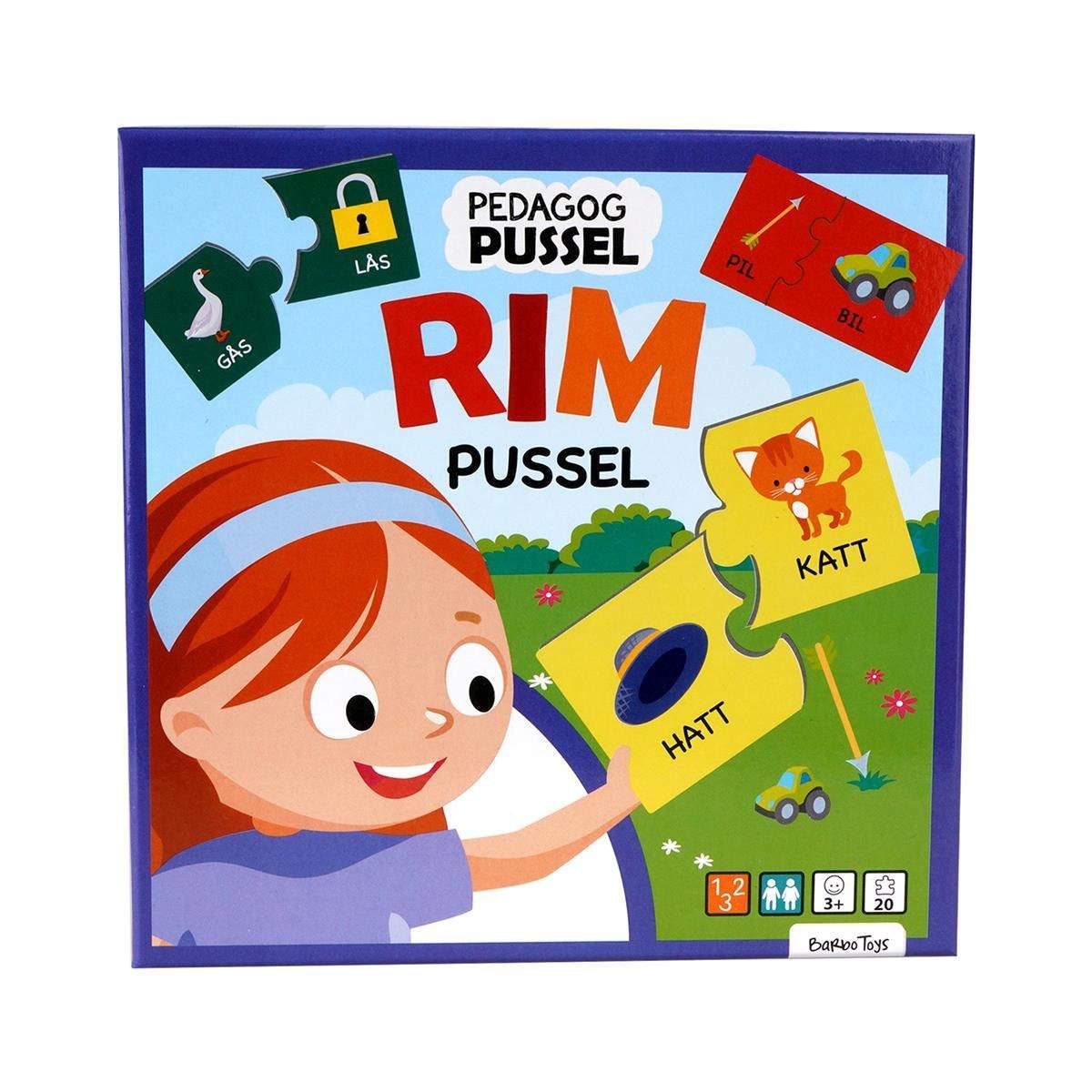 Barbo Educator Game Rhyme Puzzle (SE)