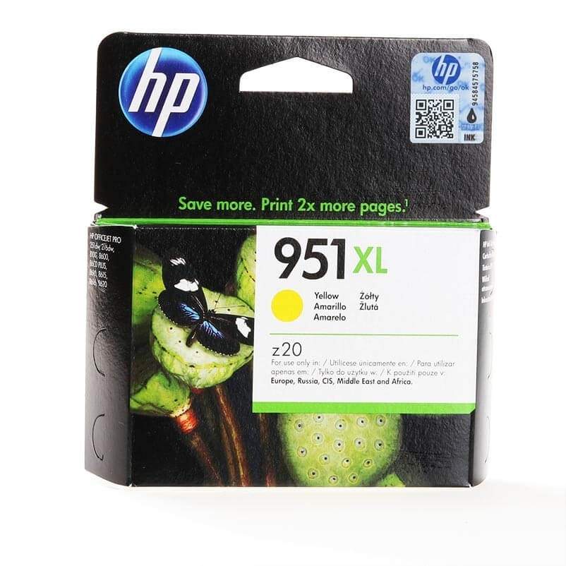 HP Ink CN048AE 951XL Gul
