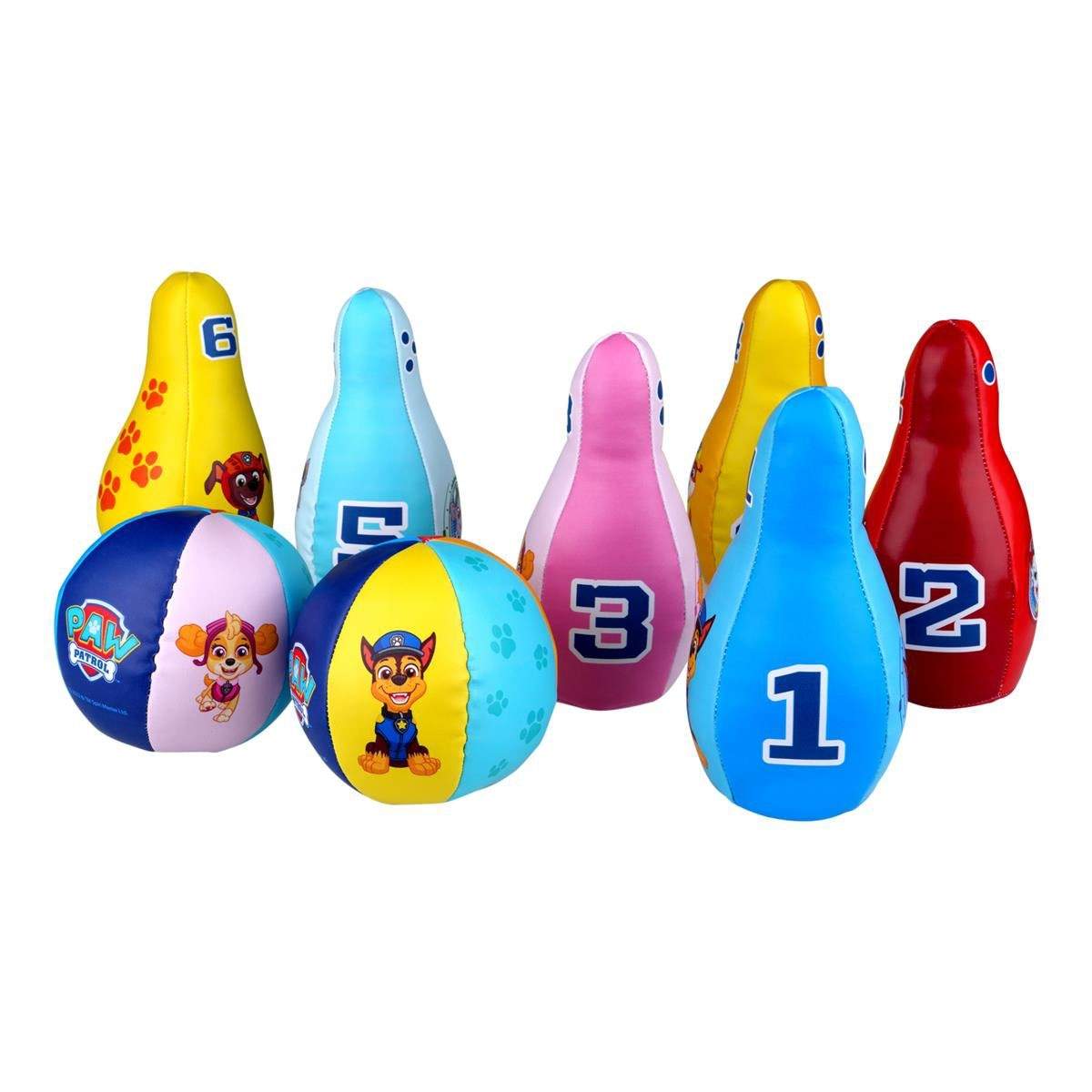 Paw Patrol blødt bowlingsæt