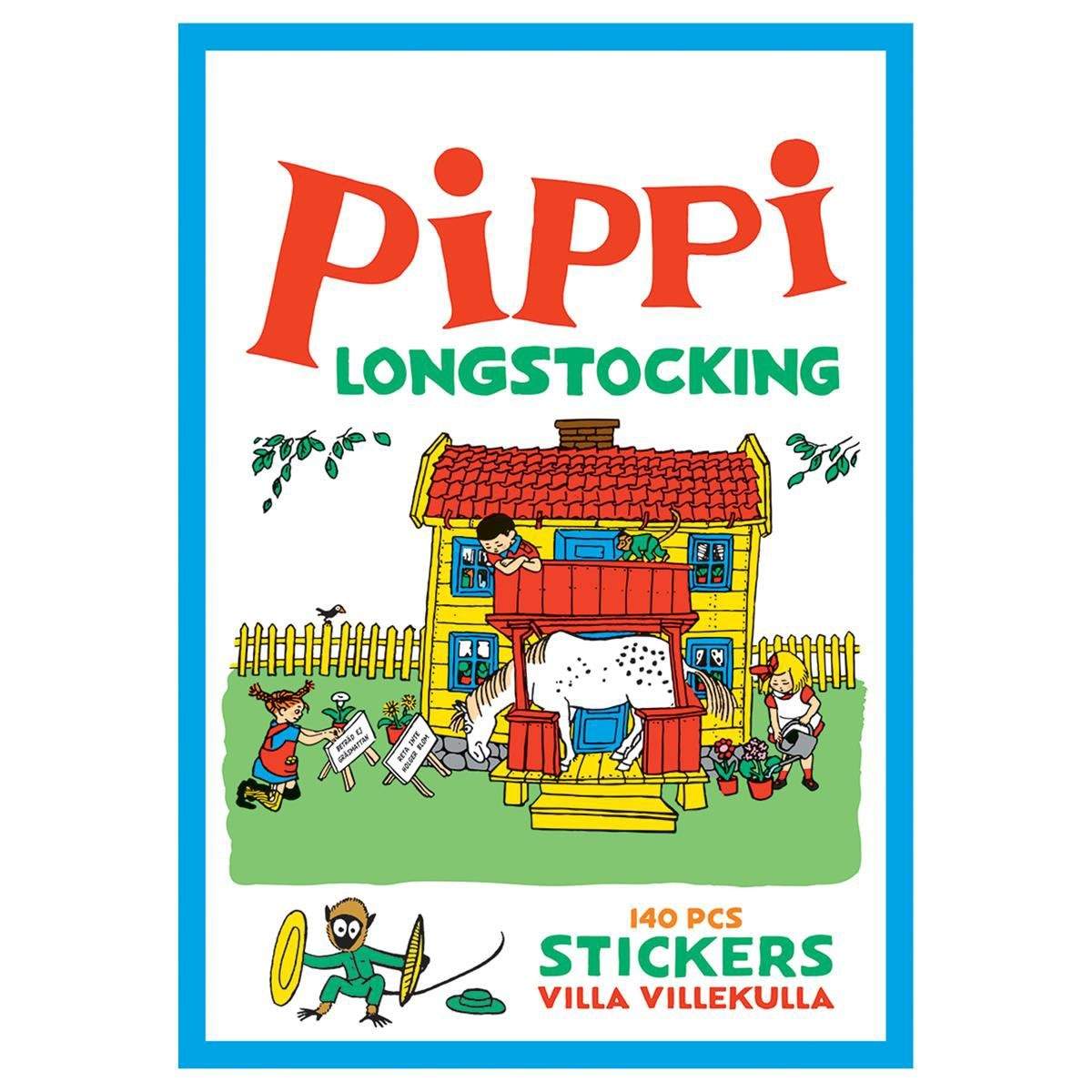Pippi Stickers Villa Villekulla w. 140 masker