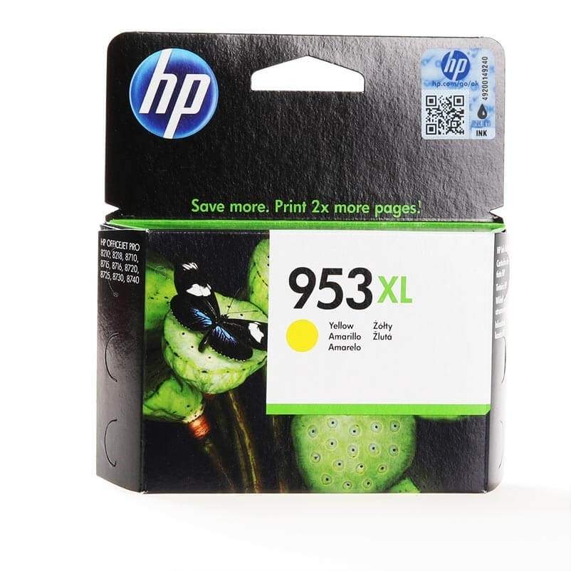 HP Ink F6U18AE 953XL Gul