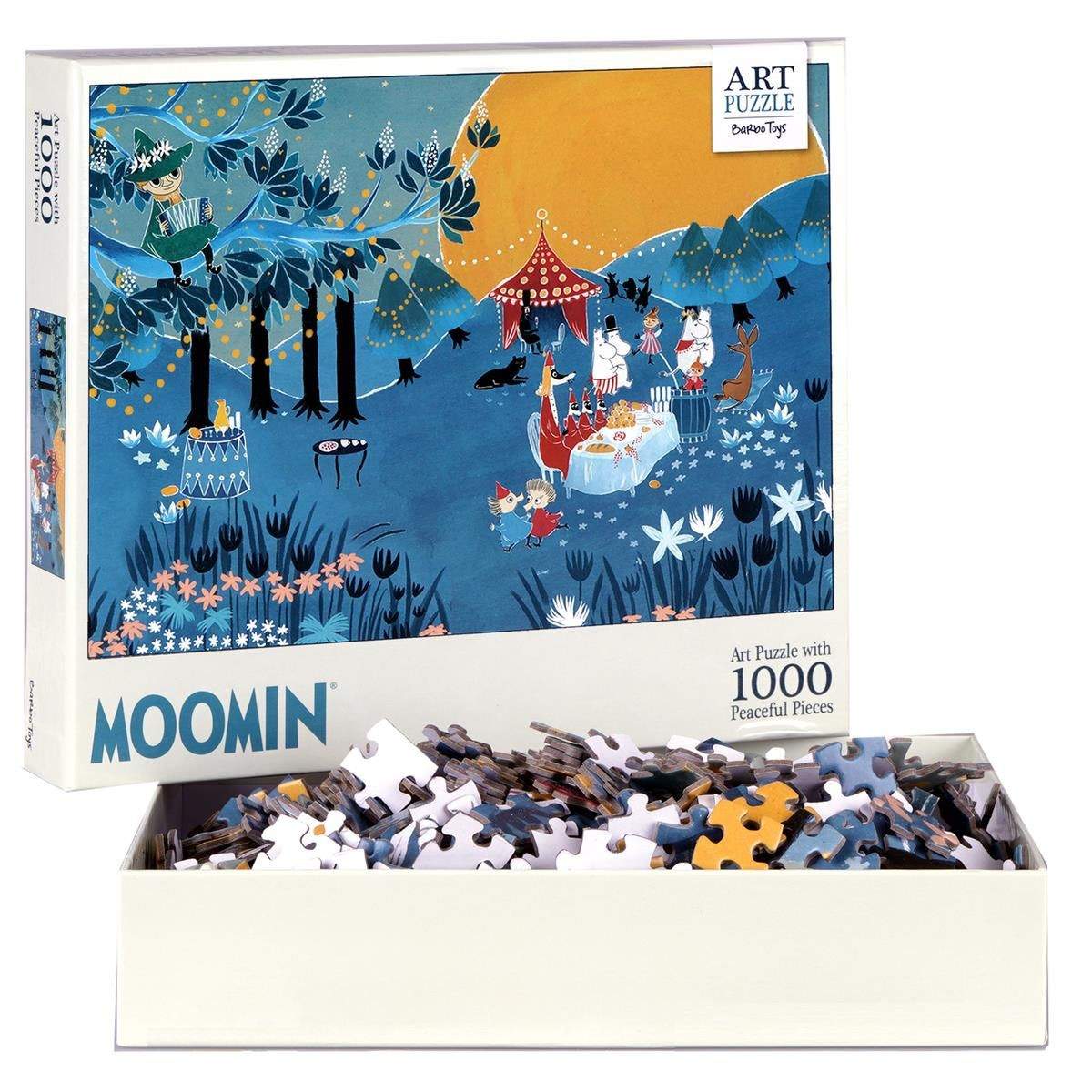 Moomin Art Puzzle Blue 10