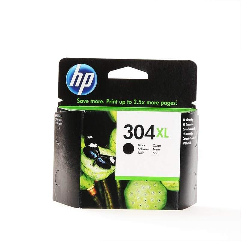 HP Ink N9K08AE 304XL Sort