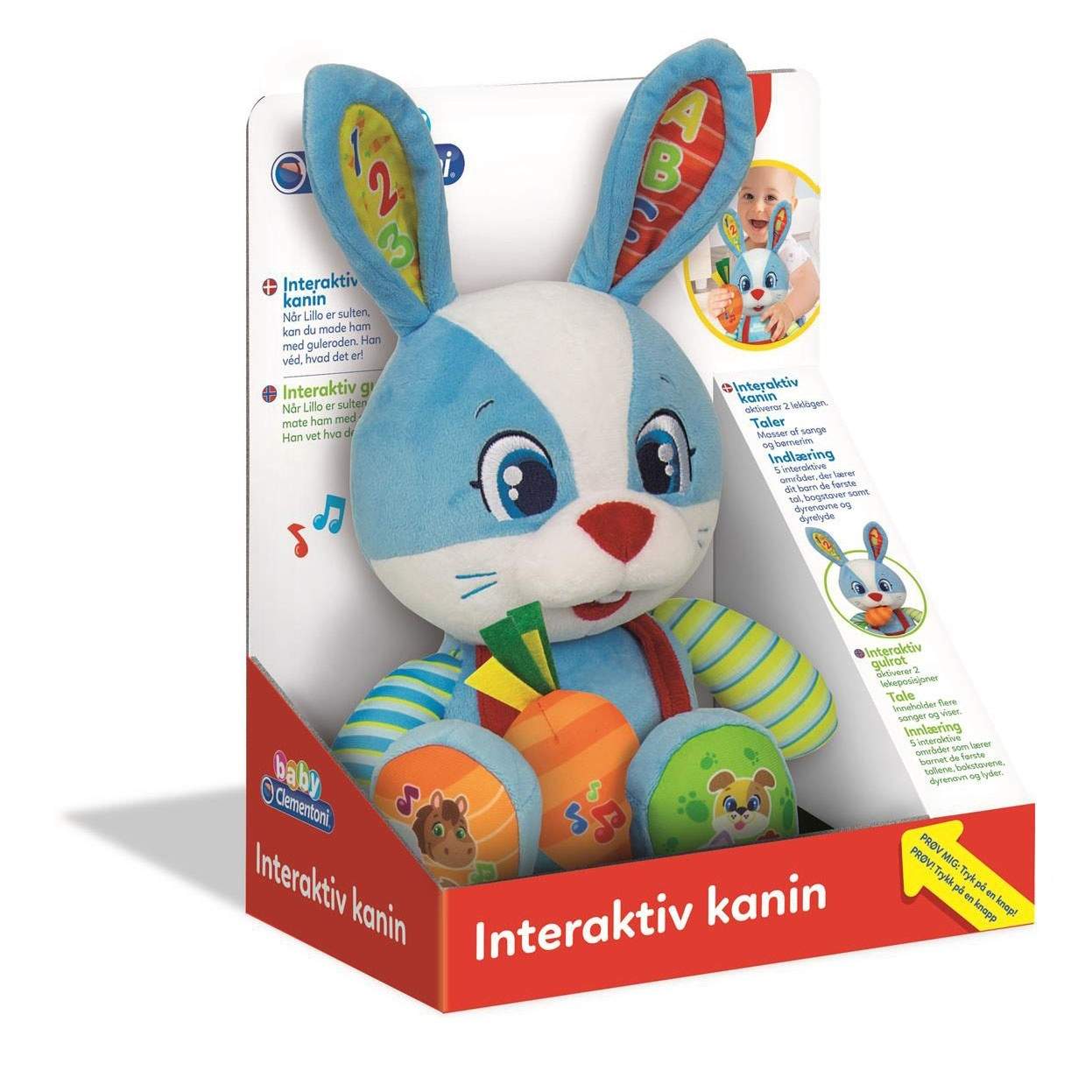 Rabbit Interactive Plush (DK-NO-SE-FI)