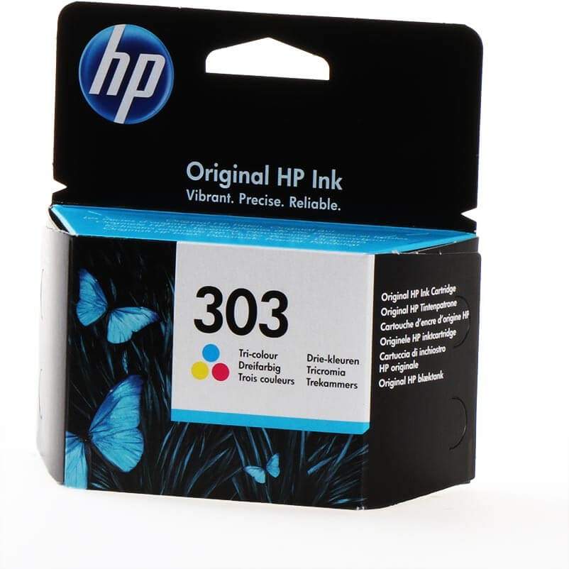 HP Ink T6N01AE 303 trefarvet