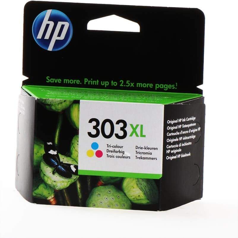 HP Ink T6N03AE 303XL Tre-farvet