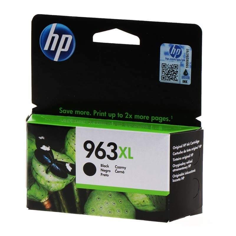 HP Ink 3JA30AE 963XL Sort