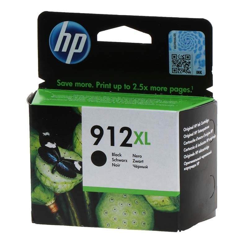 HP Ink 3YL84AE 912XL Sort