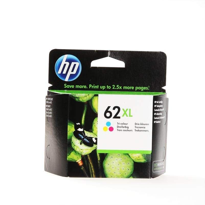 HP Ink C2P07AE 62XL Tre-farvet