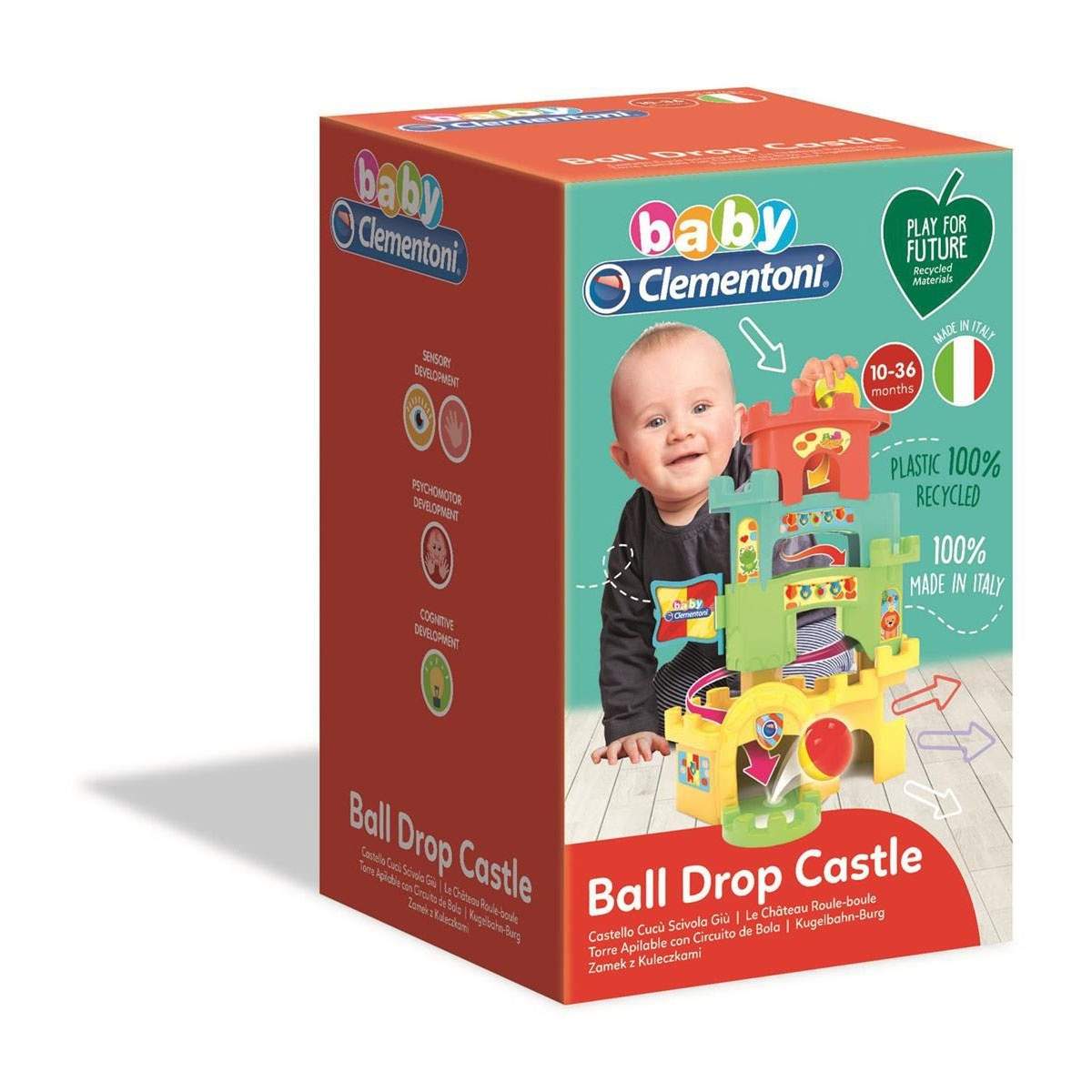 Roll & Drop Fun Castle (100 % kierrätetty)