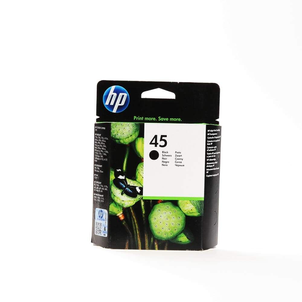 HP Ink 51645AE 45 Black + Printhead