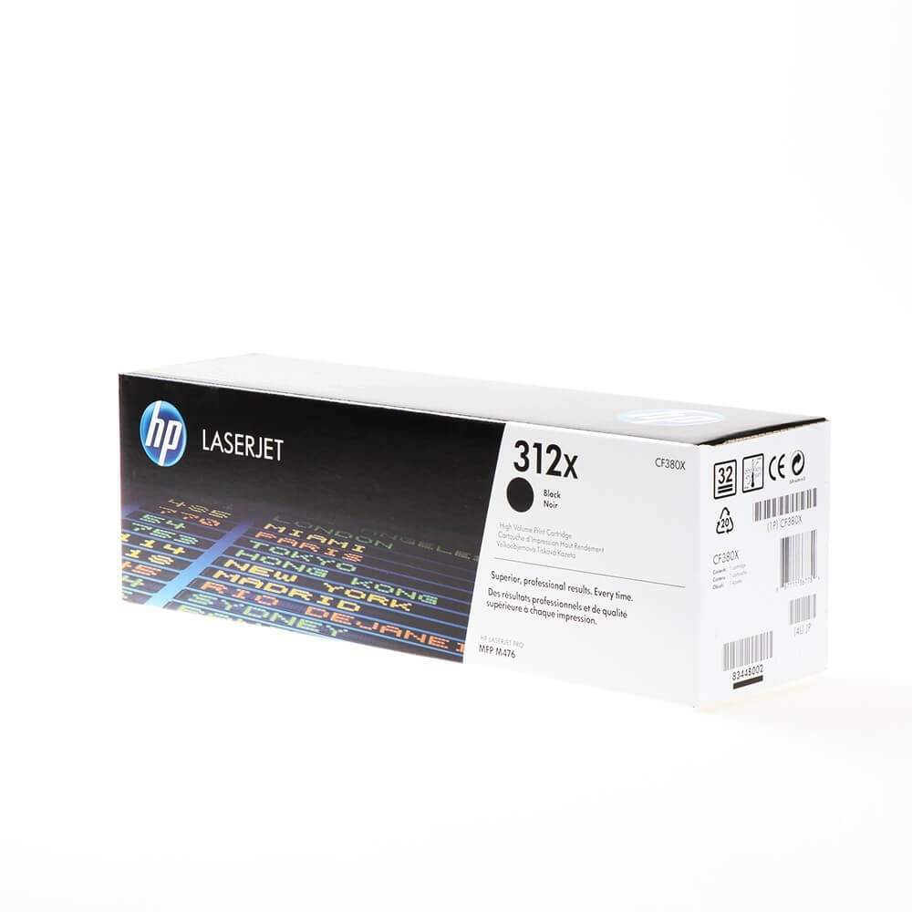 HP Toner CF380X 312X Sort