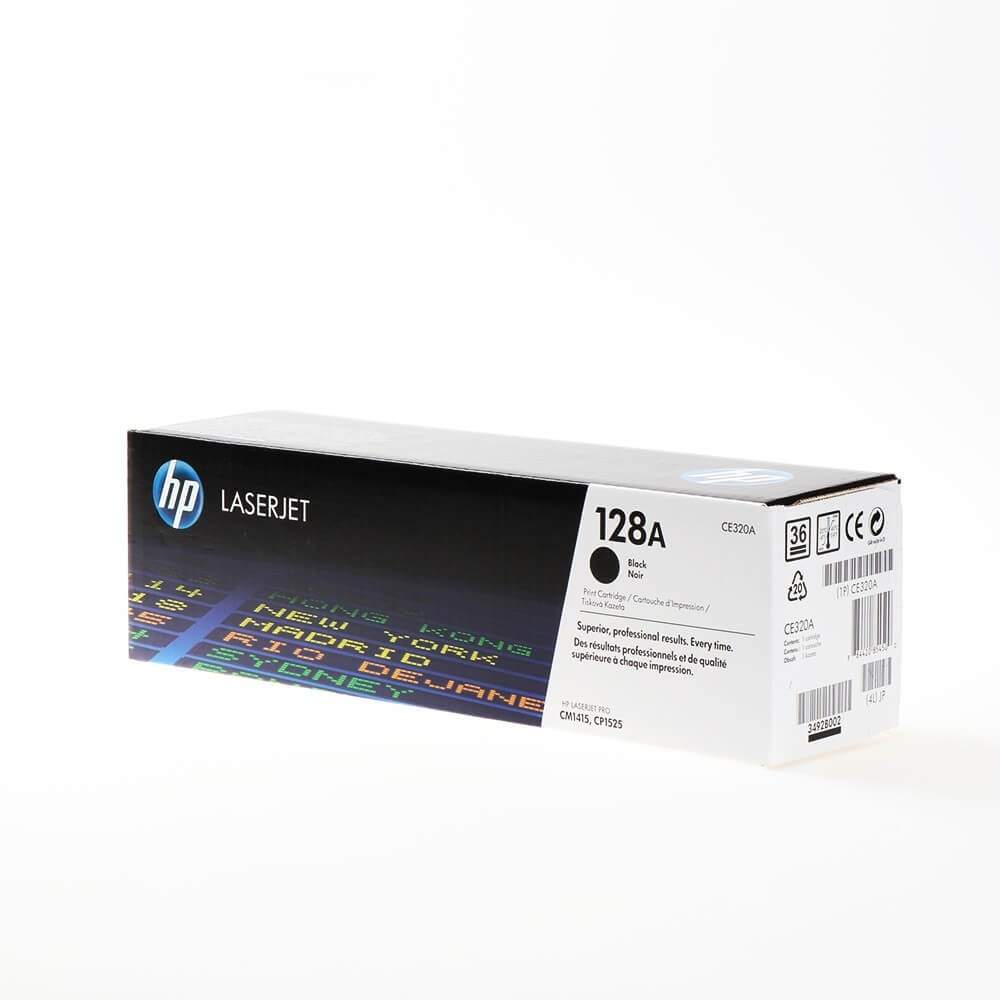 HP Toner CE320A 128A Sort