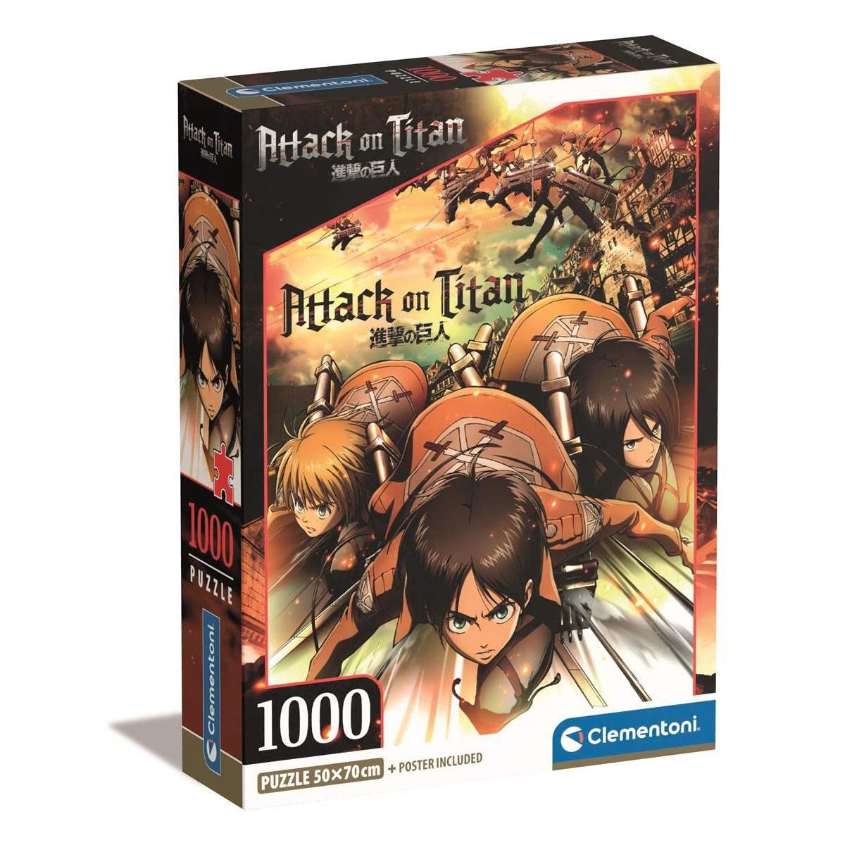 1000 kpl. CB HQC Attack on Titans