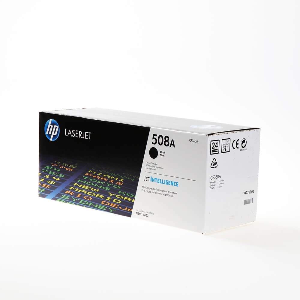 HP Toner CF360A 508A Sort