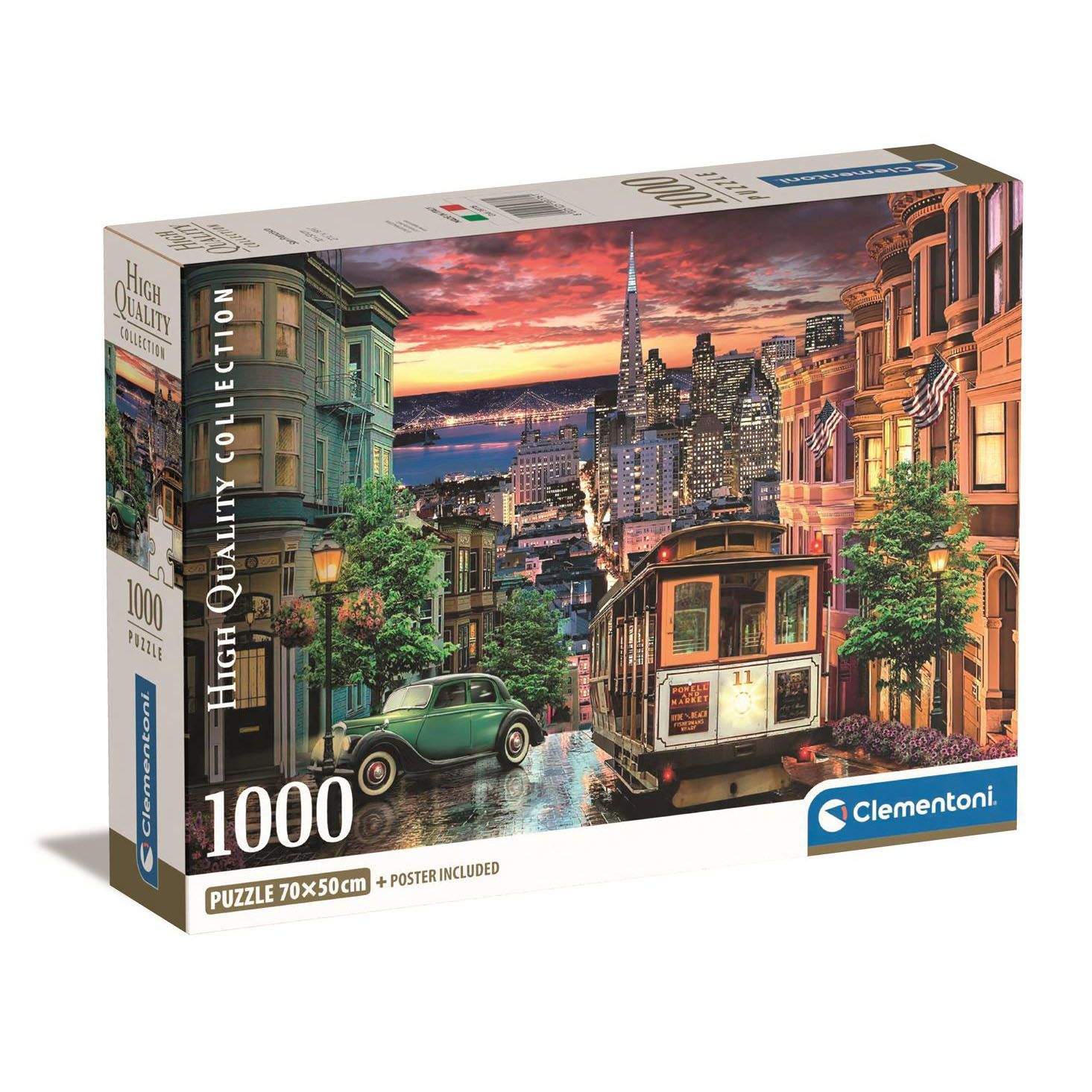 1000 kpl. CB High Quality Collection San Francisco