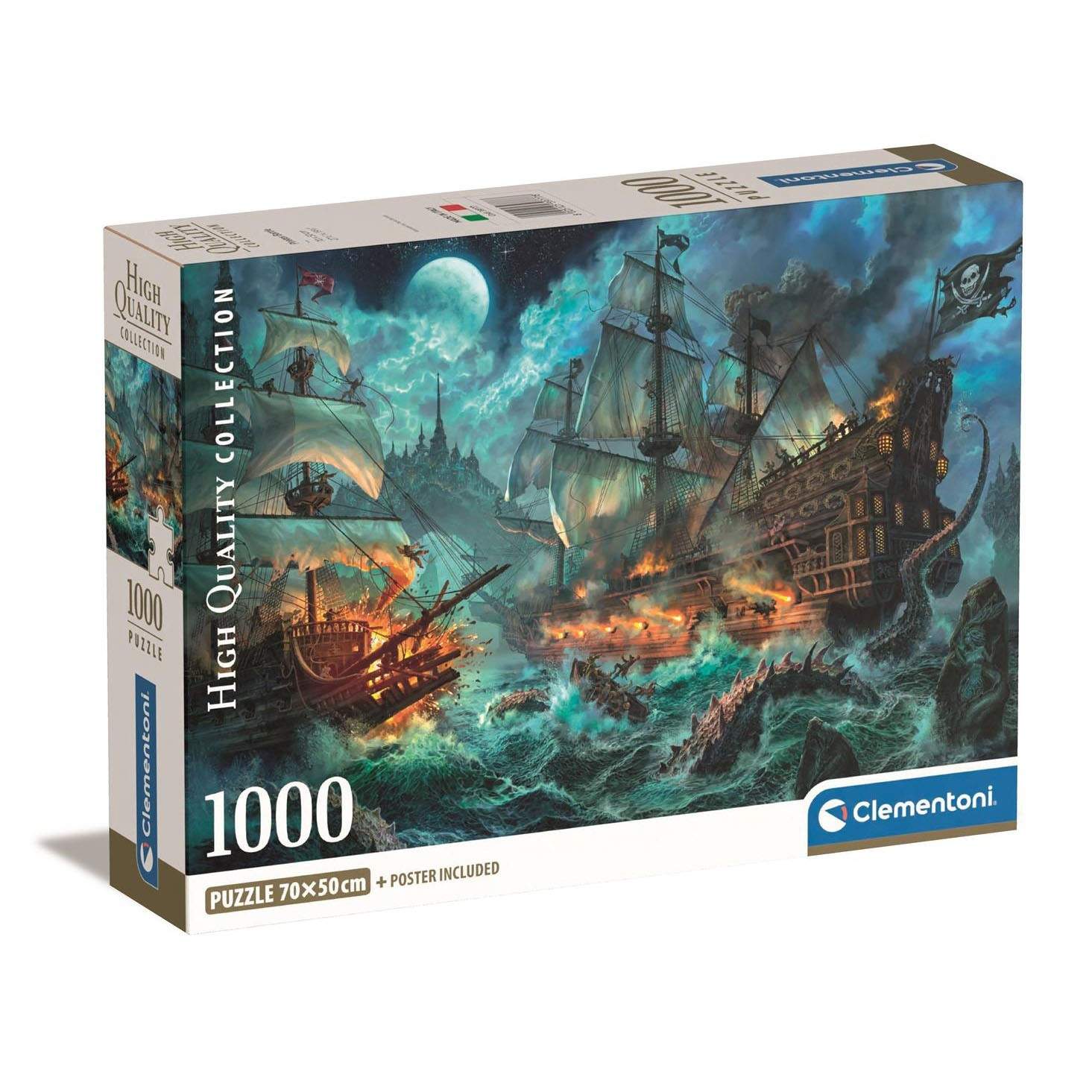1000 st. CB High Quality Collection Pirates Battle | Hem & Hobby | Pryloteket