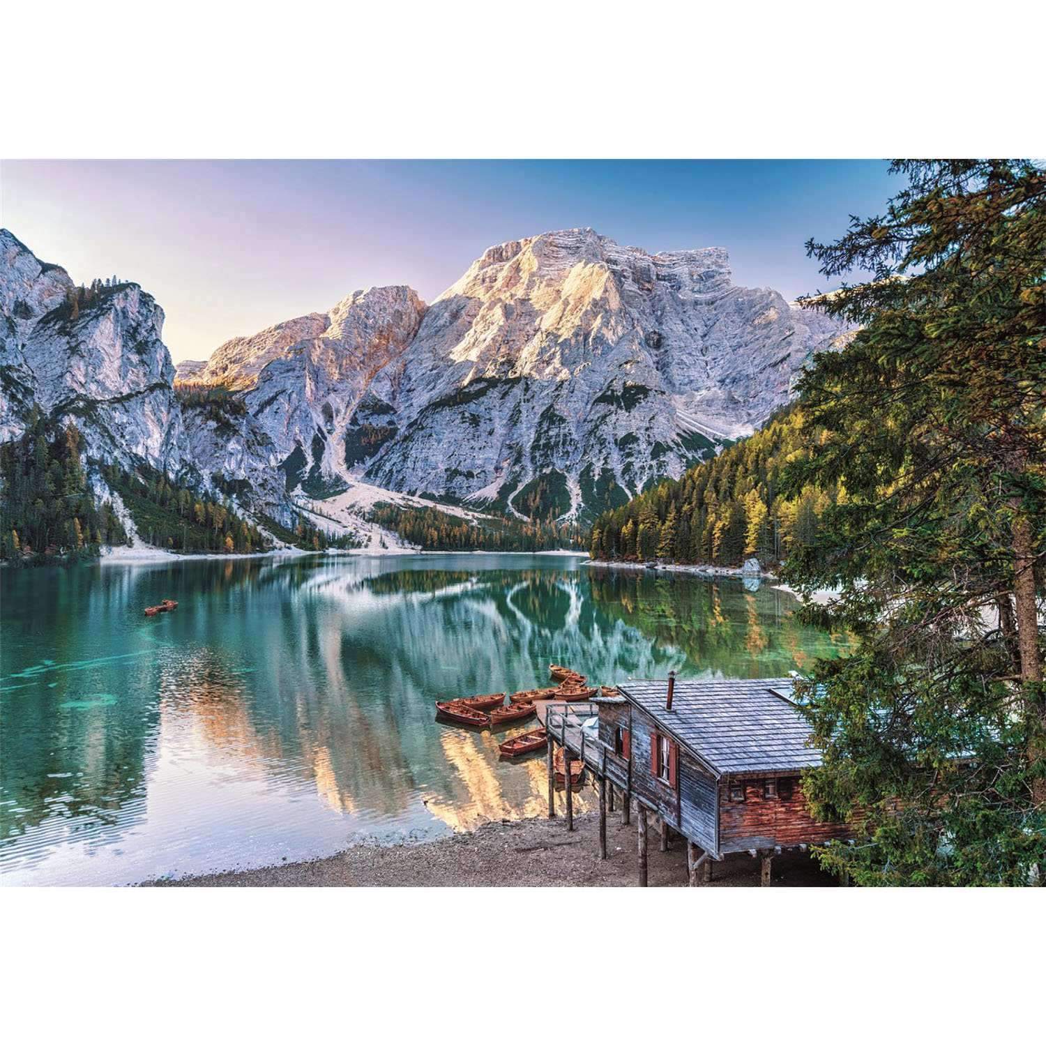 1000 st. CB HQC Emerald Lake Braies | Hem & Hobby | Pryloteket