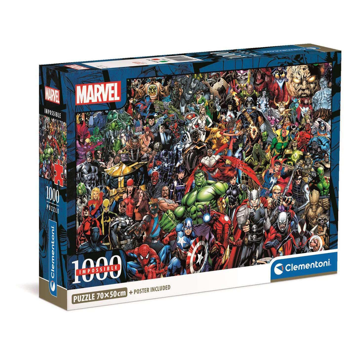 1000 kpl. CB Impossible Marvel Avengers