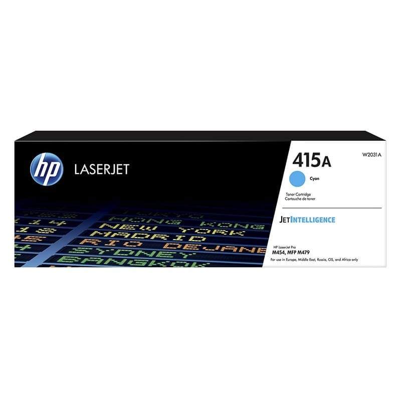 HP Toner W2031A 415A syaani
