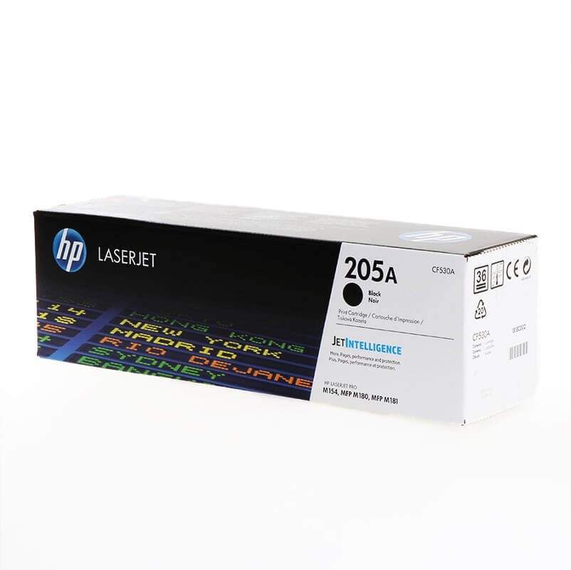 HP Toner CF530A 205A Sort