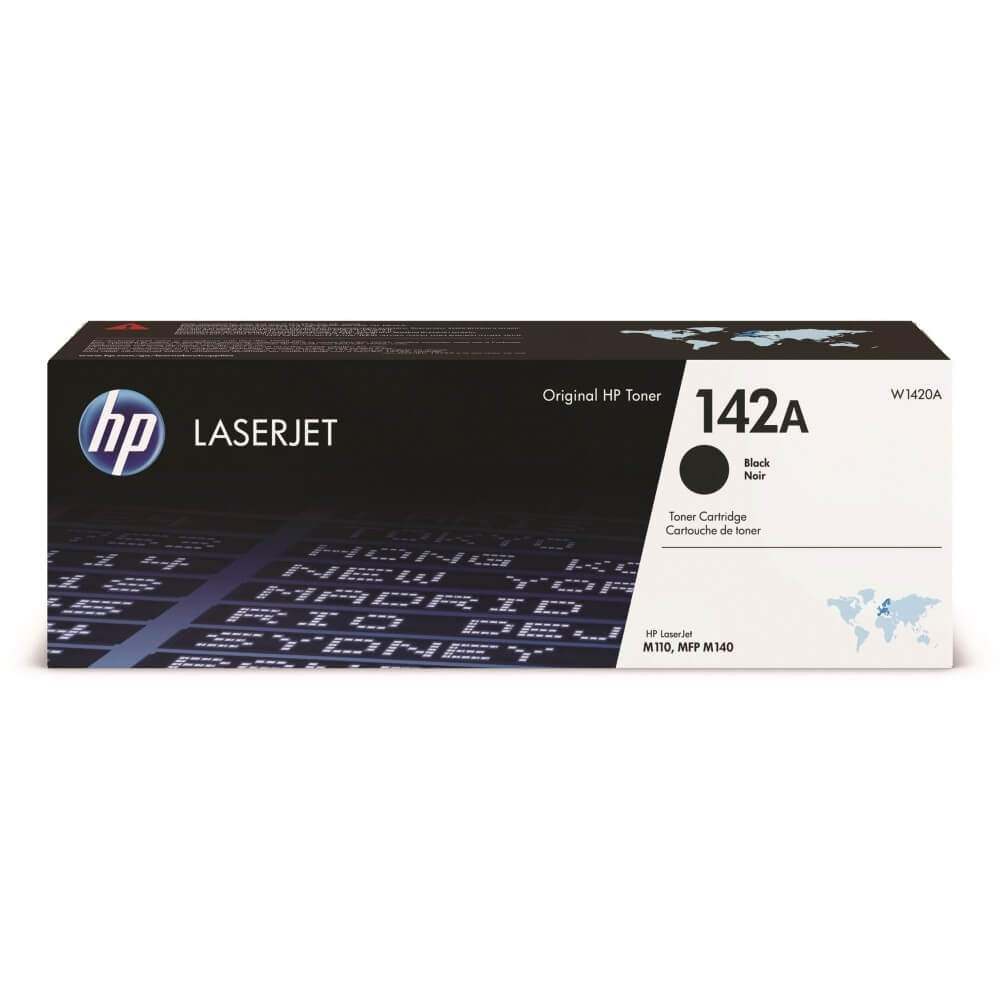 HP Toner W1420A 142A Sort