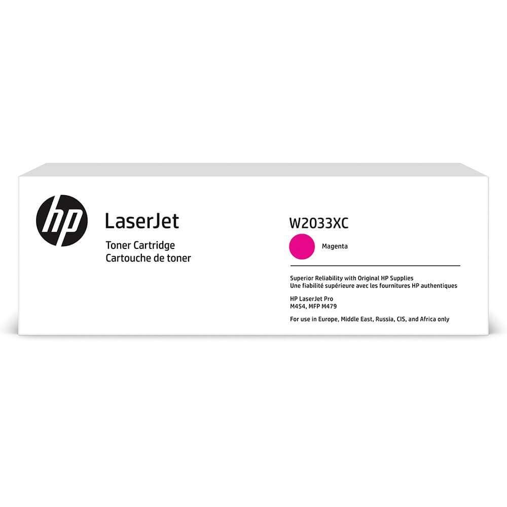 HP Toner W2033XC 415X Magenta kontrakt