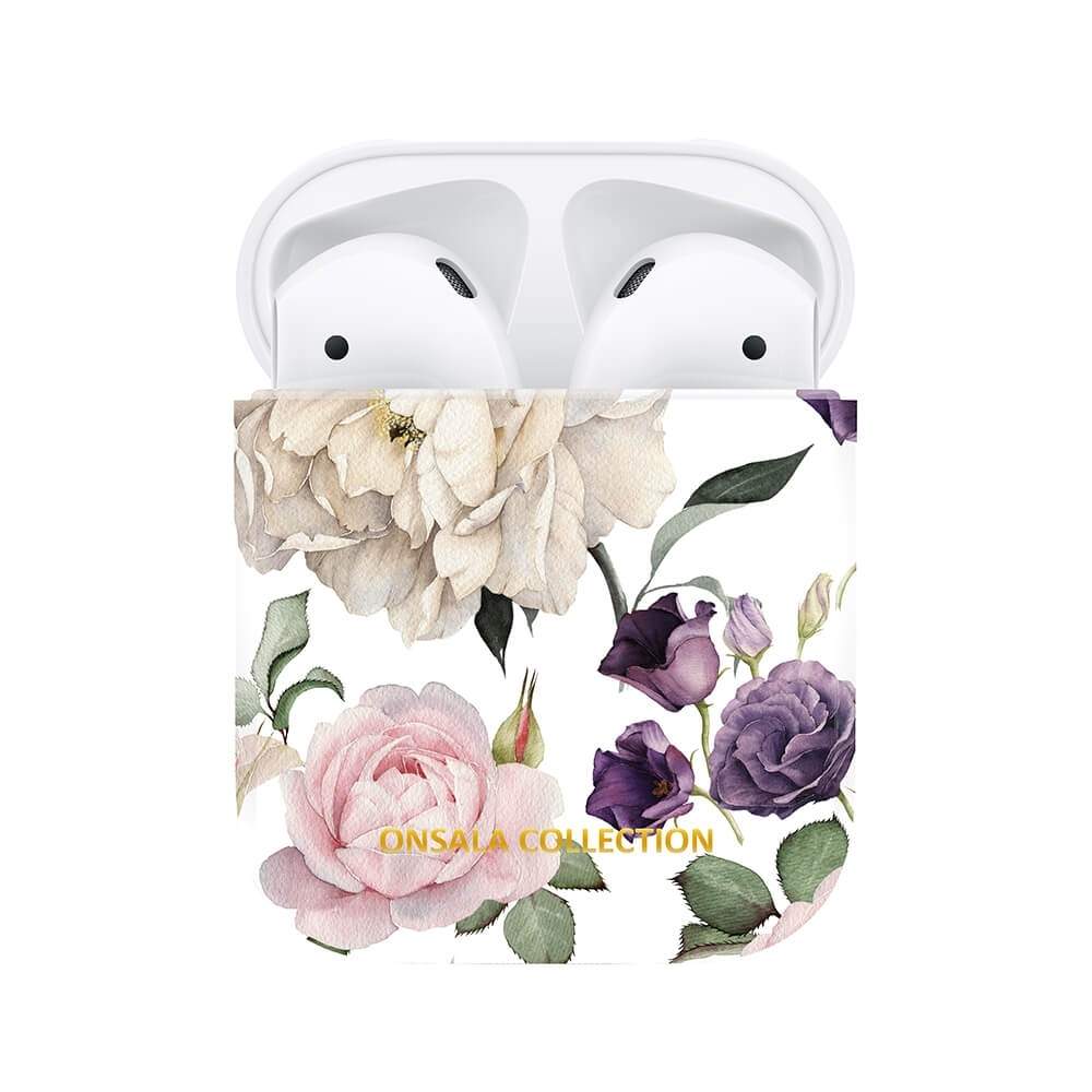 ONSALA COLLECTION Airpods Case 1. og 2. Generation Rose Garden