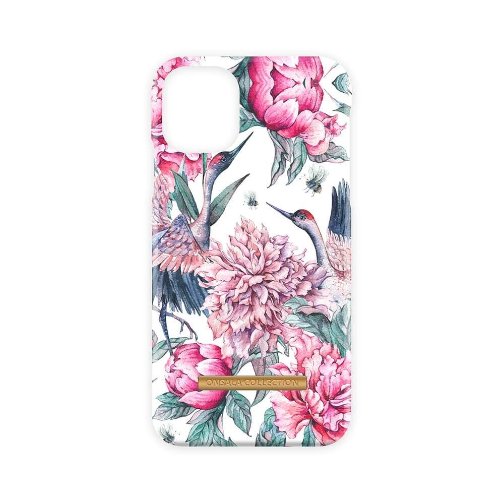 ONSALA COLLECTION Mobilcover Soft Pink Crane iPhone 11