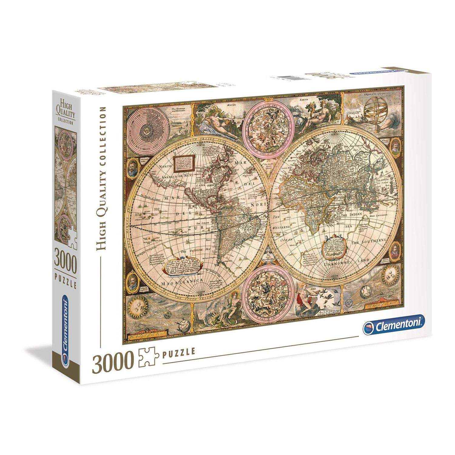 3000 st HQC Old Map | Hem & Hobby | Pryloteket