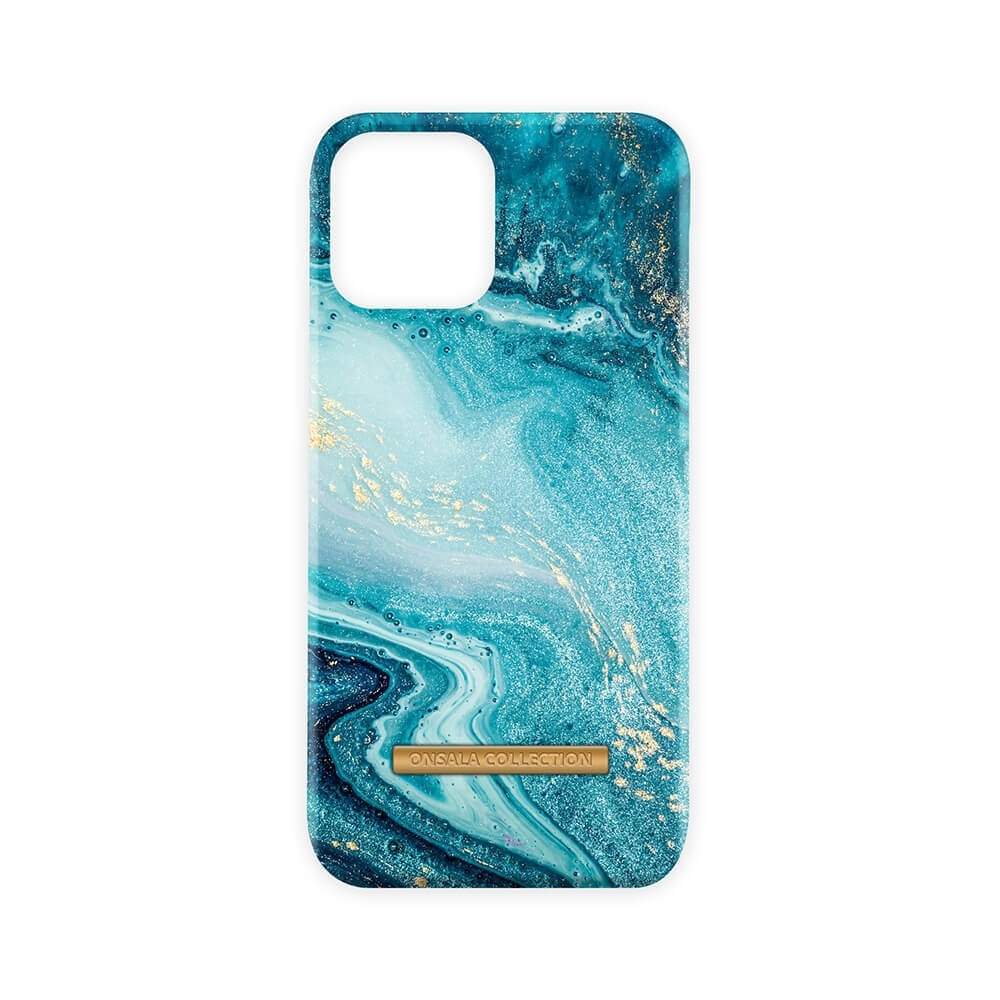 ONSALA COLLECTION Mobiltelefontaske Soft Blue Sea Marble iPhone 13 Pro Max