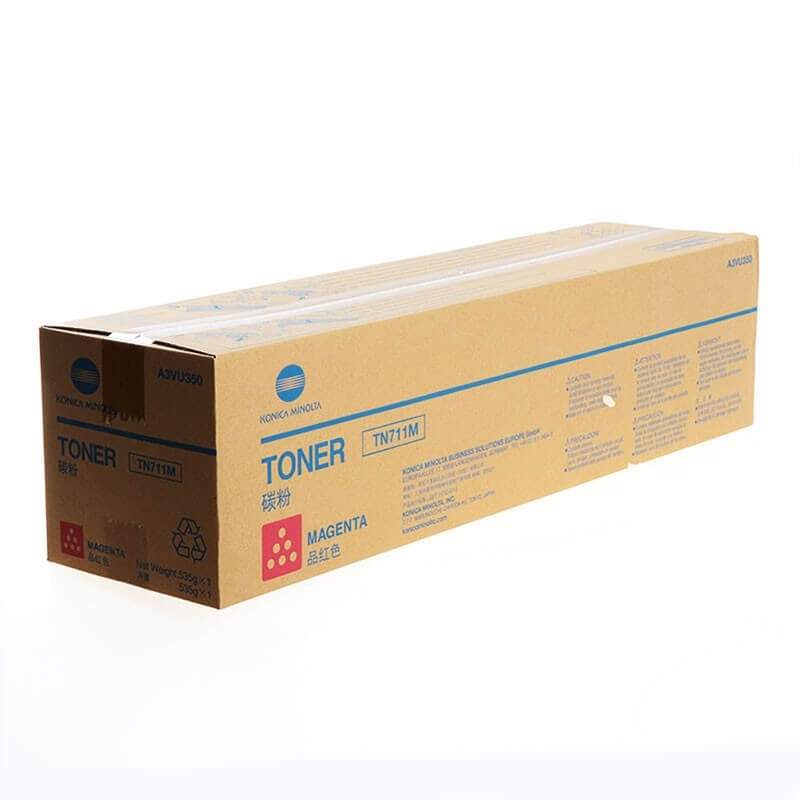 KONICAMINOLTA Toner A3VU350 TN711 Magenta
