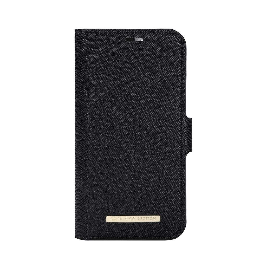 ONSALA KOLLEKTION Eco Wallet 2 kort iPhone 13 / 14 6.1" Midnight Black