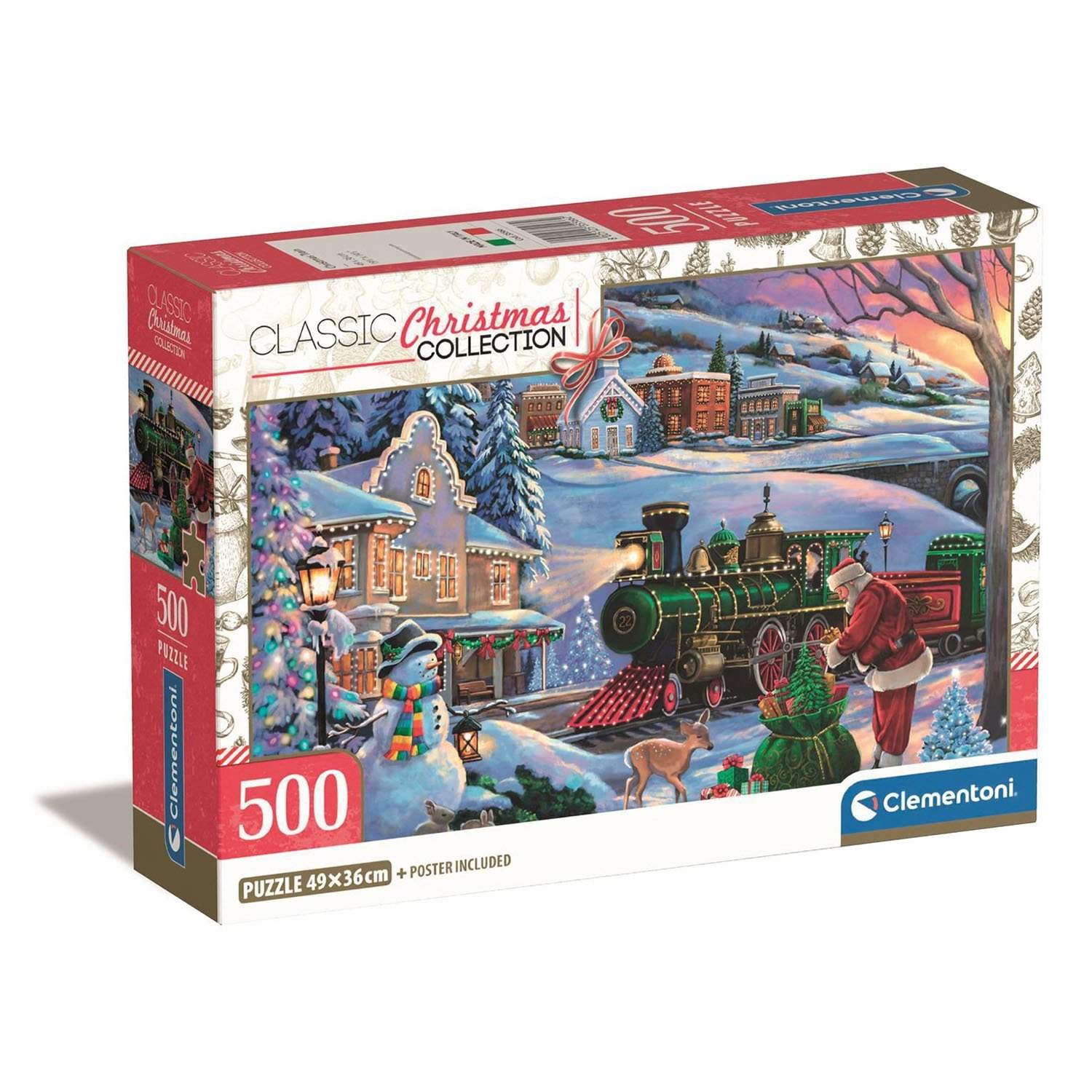 500 kpl Christmas Train Compact