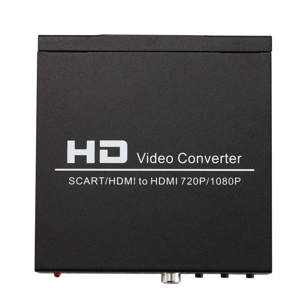 NORTH SCART+HDMI til HDMI HD Converter og Switch Black