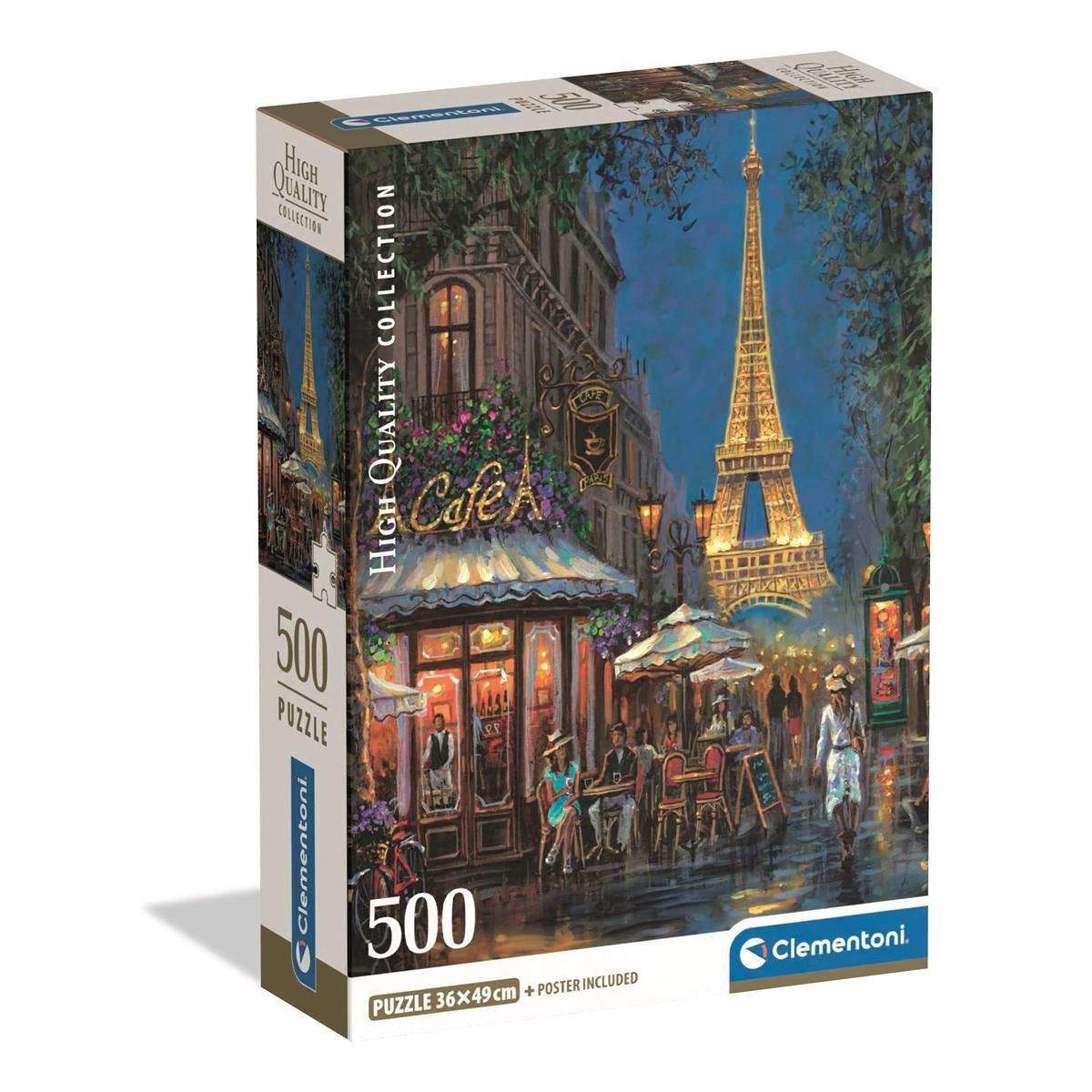 500 stk. CB HQC Night of the Eiffel Café
