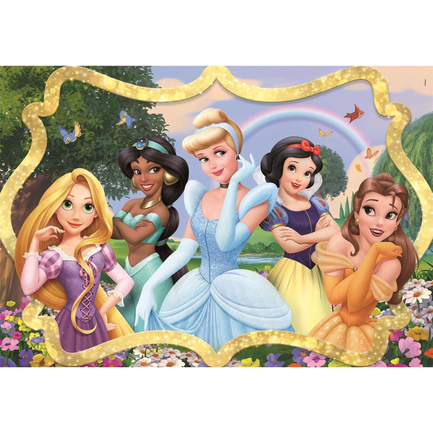 104 stk Puslespil Disney Princess
