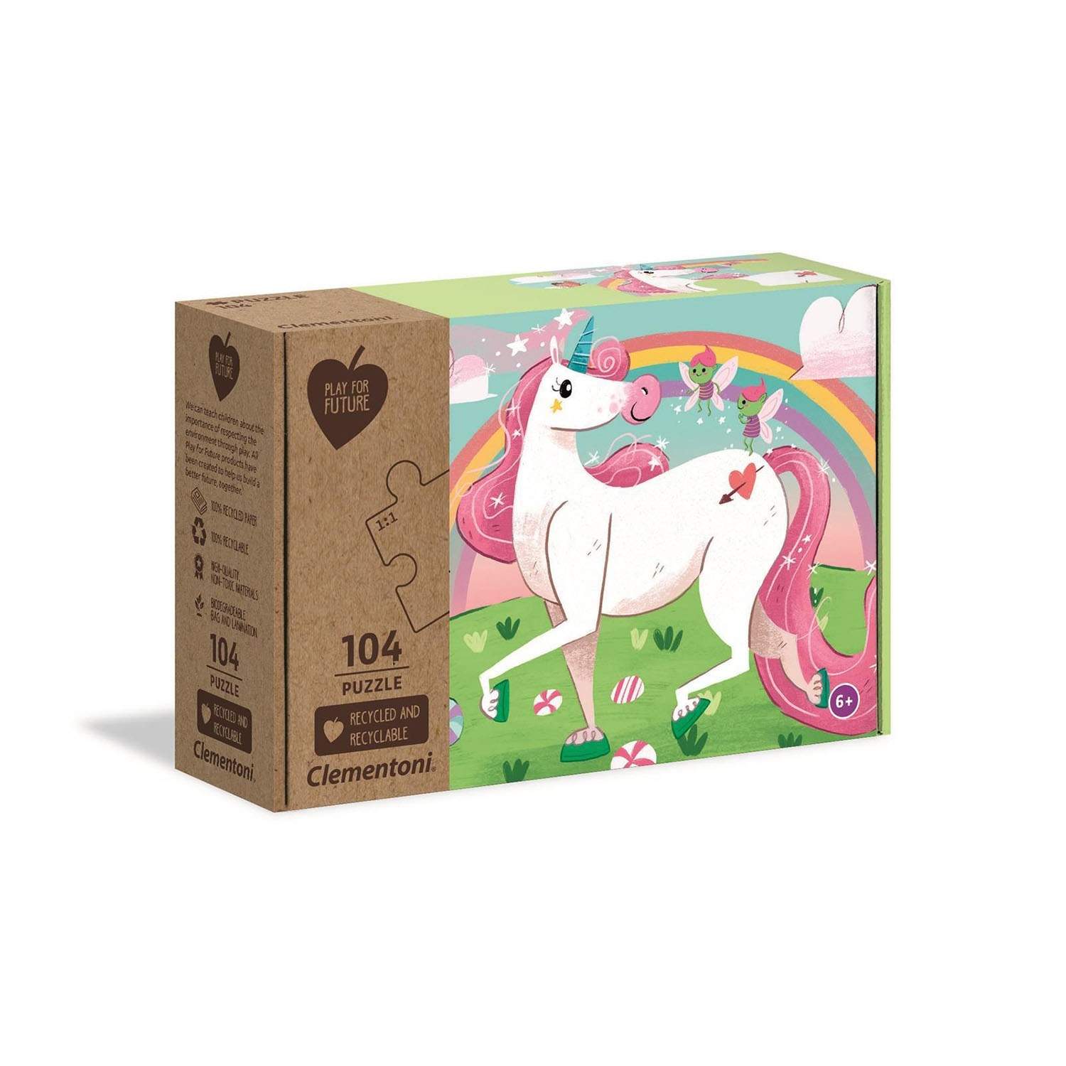 104 stk Puslespil Kids Bor* To Sparkle (100% genanvendt