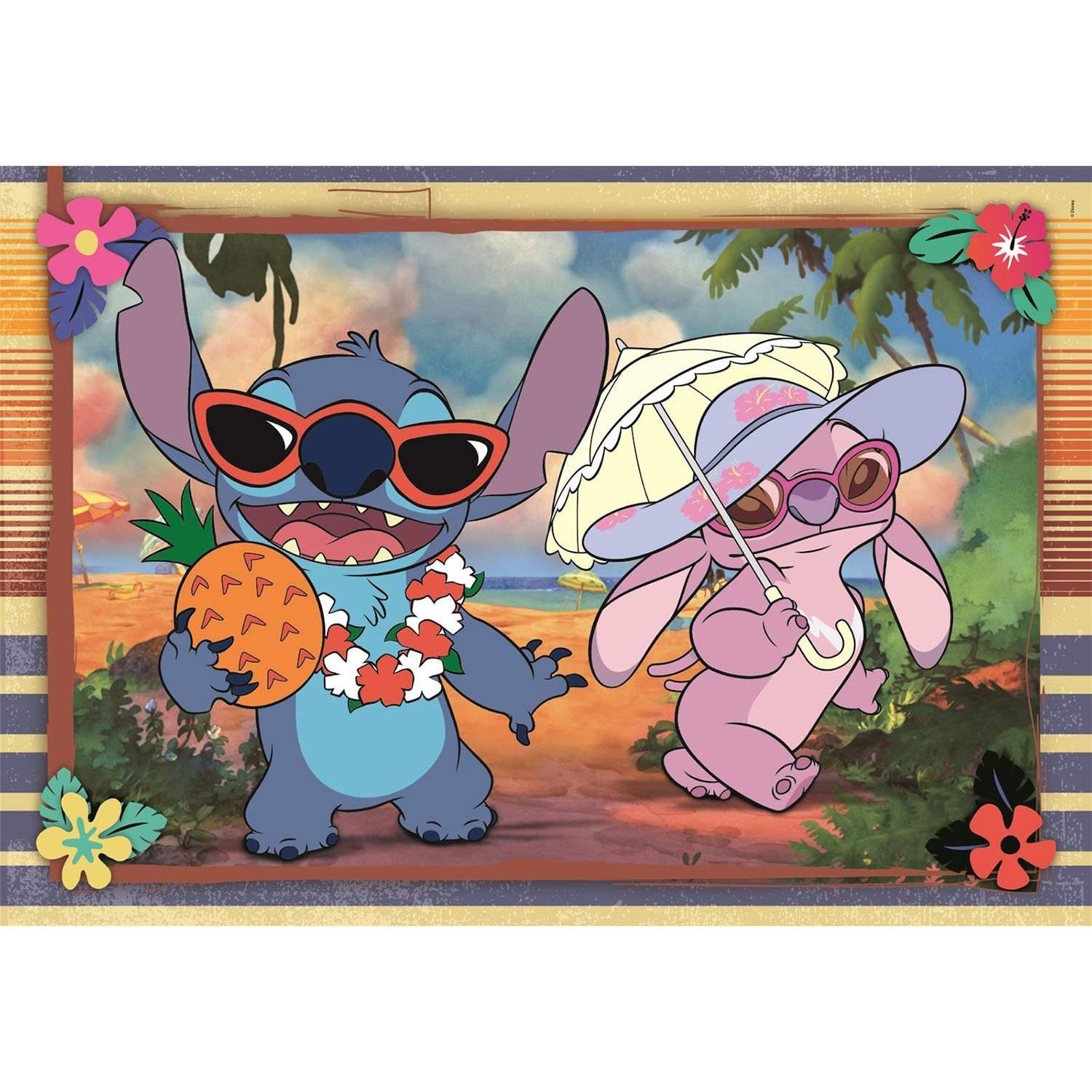 2x60 Pussel Kids Stitch | Leksaker & Spel - Leksaker - Pussel | Pryloteket